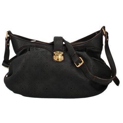 Louis Vuitton XS M95660 Mahina Women's Shoulder Bag Noir Black Excellent