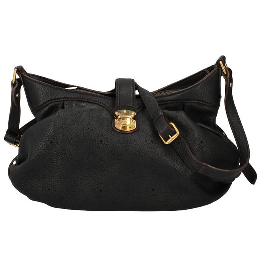 Louis Vuitton XS M95660 Mahina Women's Shoulder Bag Noir Black Excellent