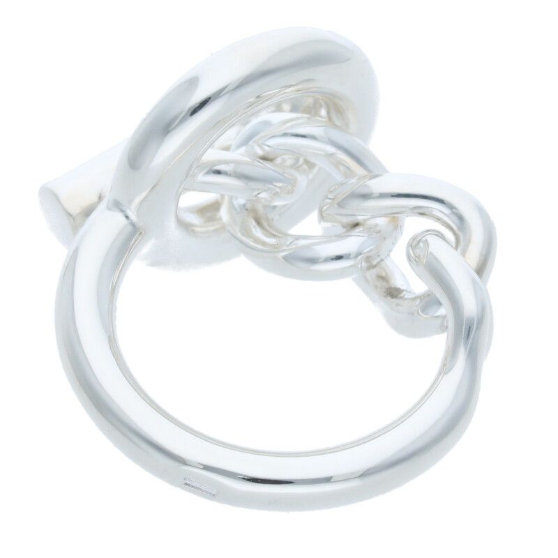 Hermes Croisette GM Croisette Silver Ring Men's 55 13