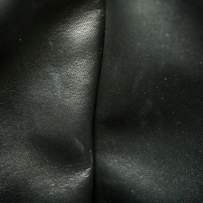 Christian Dior Backpack Daypack Canage Caro Leather Black Gold Hardware Women