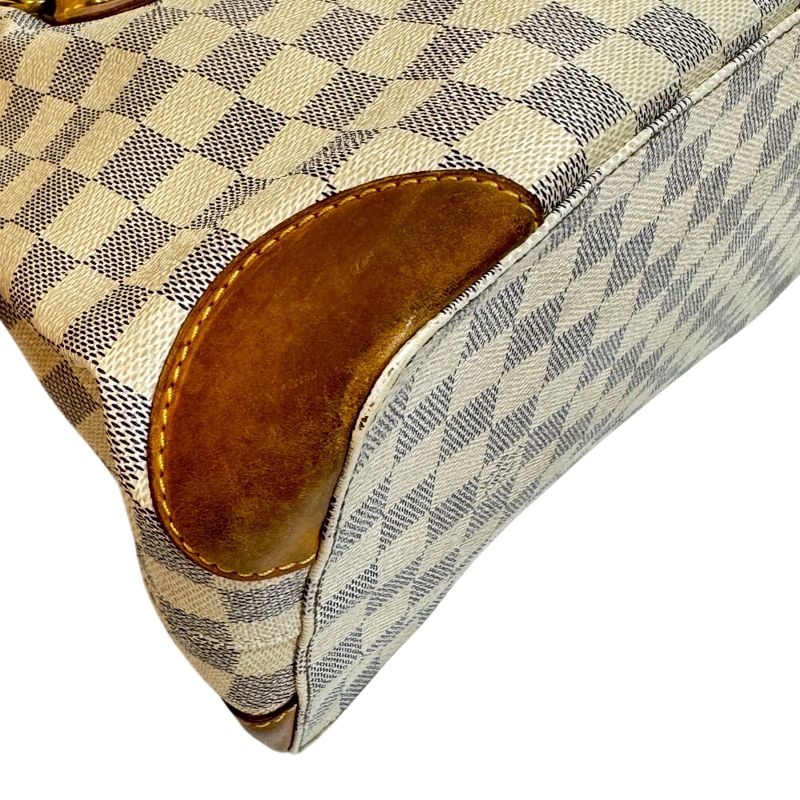 Louis Vuitton N51207 Hampstead PM Tote Damier Azure Handbag Bag Cabasn Brand