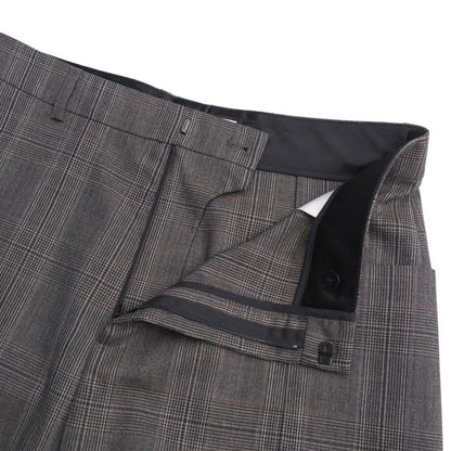 Celine Pants Size 40 Wide Cropped Pants Checked Made In Italy 20251021 Ra6407