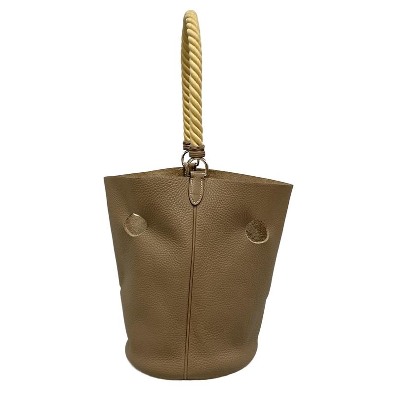 Hermes Handbag Mangeoir Etoupe Silver Hardware