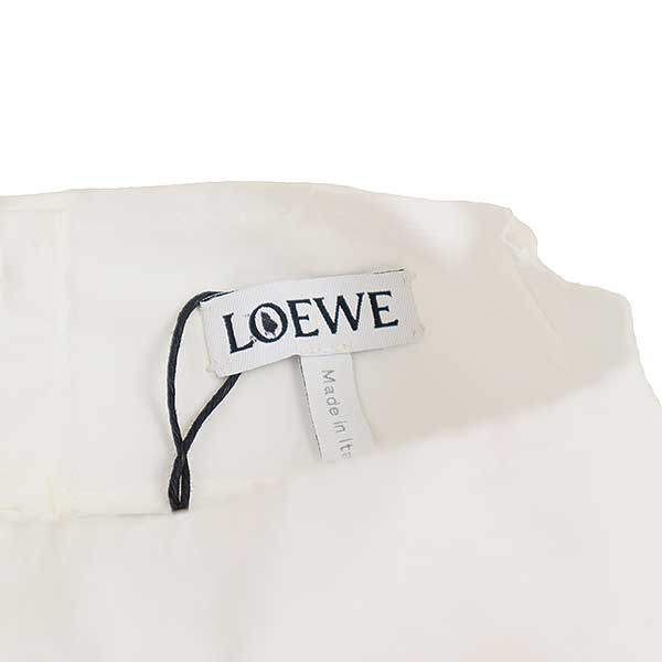 Loewe 20ss Smock Dress Wrinkle Pleats Layered Dress S2106050fa Pinkish & White