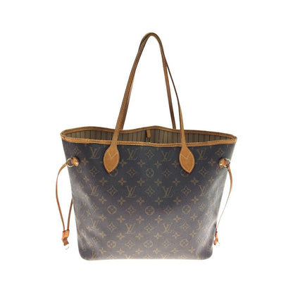 Louis Vuitton Monogram Neverfull MM Women's Tote Bag M40156 Brown Delivery As