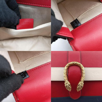 Gucci Dionysus Ivory X Navy X Red Leather 448075 I022169862