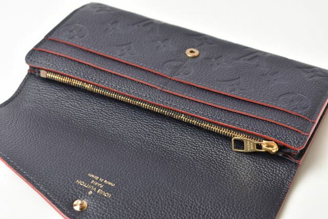Louis Vuitton Wallet Louis Vuitton M62125 Monogram Empreinte Portefeuille Sarah