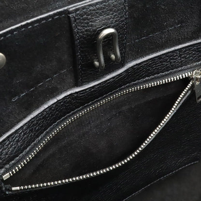 Celine Big Bag Small Handbag 2WAY Shoulder Bag Crossbody Leather Black Black