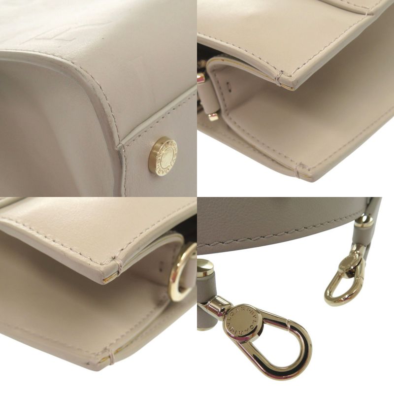 Bulgari Infinitum Tote Bag Logo Embossed 2WAY 292001 Leather Graige 1071 Bvlgari