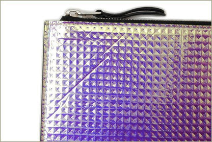 Celine Brand Bag Similar Used Clutch Pouch Clutch Bag Bicolor Rainbow Black