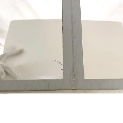 Dior Mirror Gray Beauty Excellent Condition Tabletop Synthetic Leather Preowned