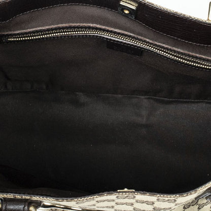 Gucci Medium Hustler Tote Brown/beige GG Canvas AB