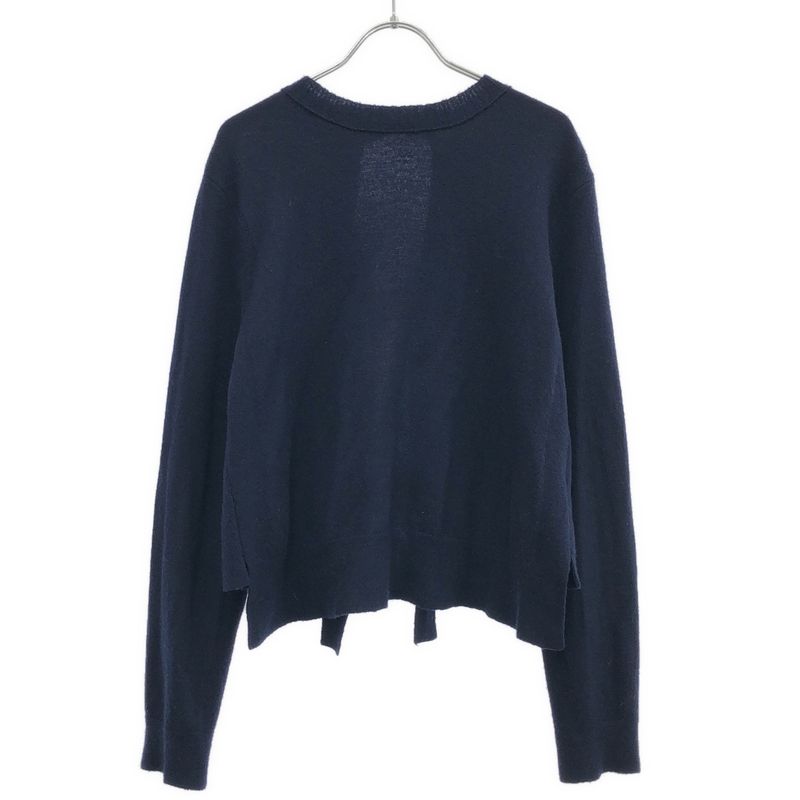 Celine by Phoebe Philo Celine Phoebe Philo Back Ribbon Wool Knit Sweater 2 3bl0