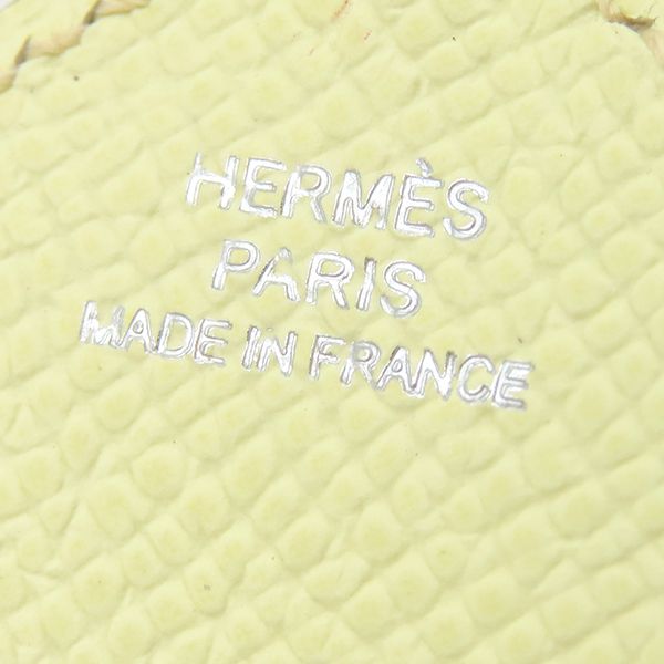 Hermes Charm Poulpe Vaux Epson Stainless Steel Jeanne Milton Silver Hardware