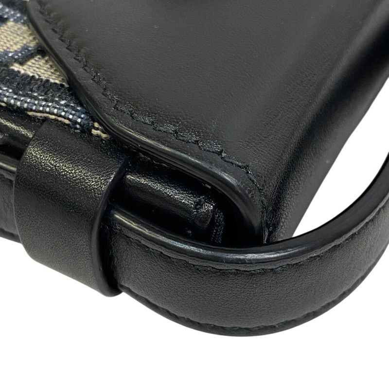 Dior Oblique Dior Lock Shoulder Bag Black Women