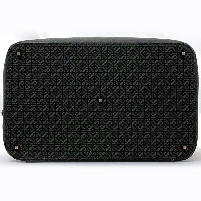 Loewe 2-Way Shoulder Bag Black Green