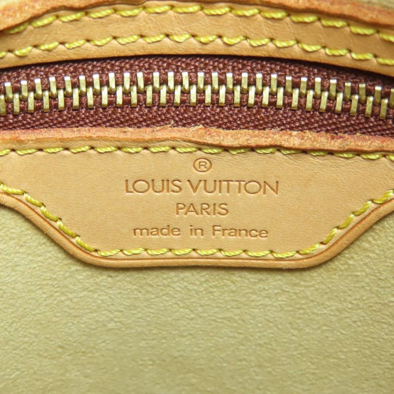 Louis Vuitton M51146 Looping MM Shoulder Bag Monogram Canvas Women