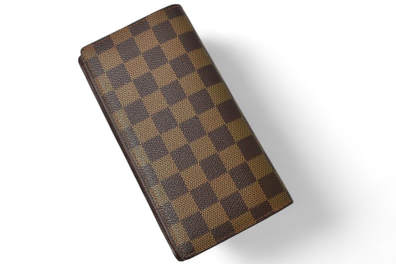 Louis Vuitton Wallet Men's Damier Louis Vuitton Long Wallet Portefeuille Blazer