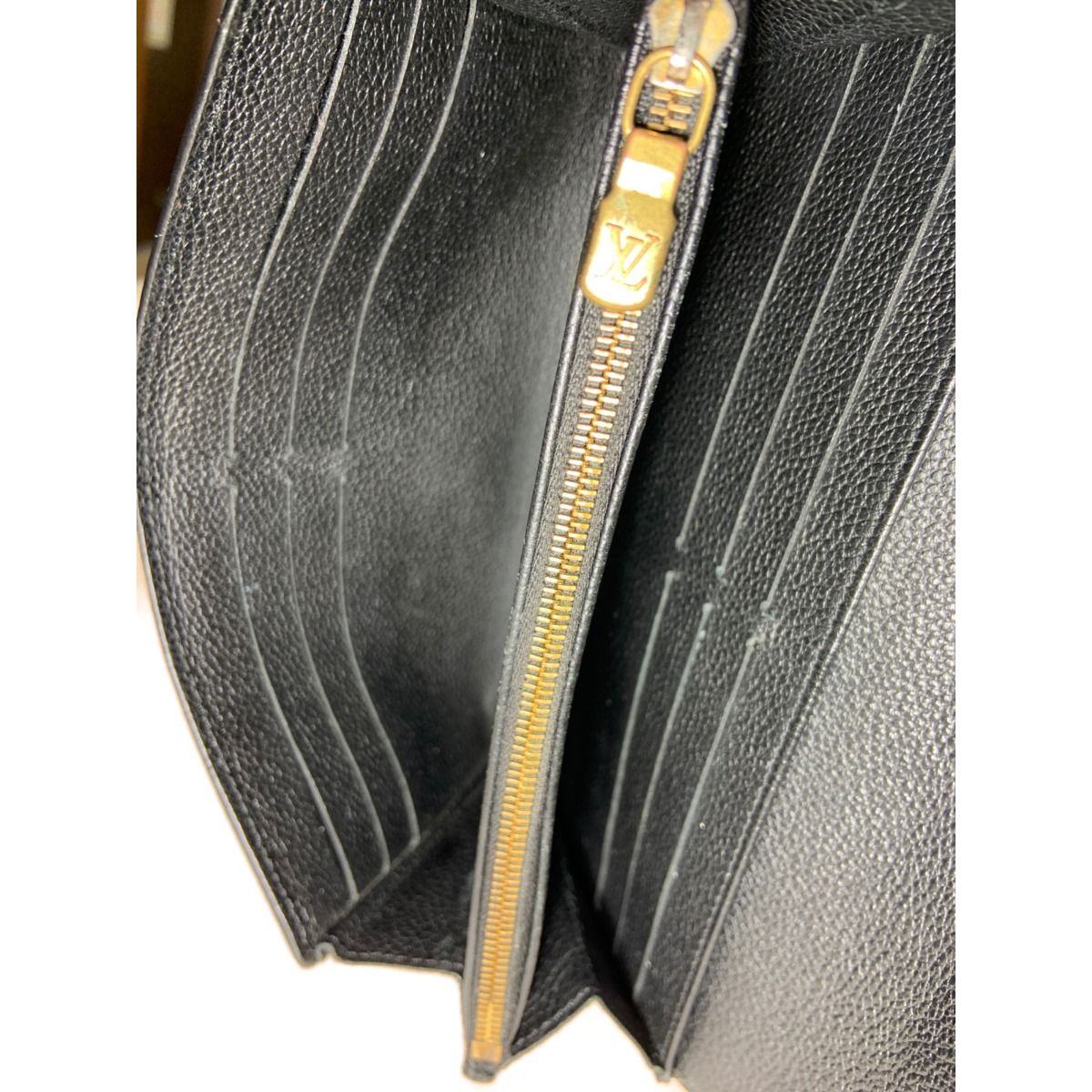 Louis Vuitton Monogram Empreinte Portefeuille Sara Bifold Long Wallet M61182