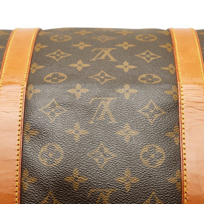 Louis Vuitton Monogram Keepall 60 Boston Bag Travel Bag M41422 Brown PVC