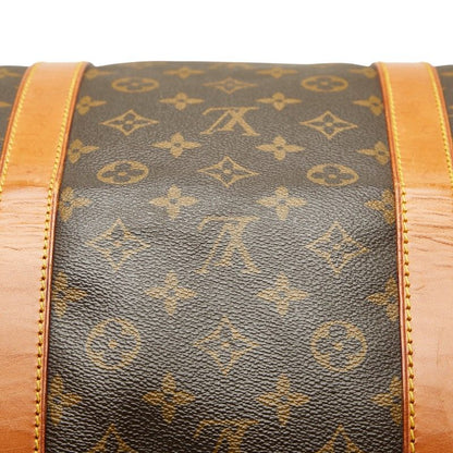 Louis Vuitton Monogram Keepall 60 Boston Bag Travel Bag M41422 Brown PVC