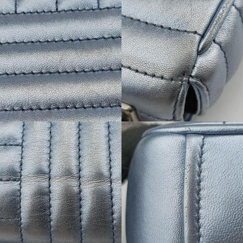 Prada Diagram Blue Leather 1bd1087/6
