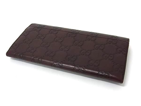 Gucci 146229 Guccissima Leather Foldable Long Wallet Coin Purse Billfold