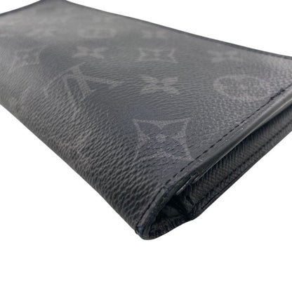 Louis Vuitton M61697 Portefeuille Brazza Long Wallet Monogram Eclipse Long