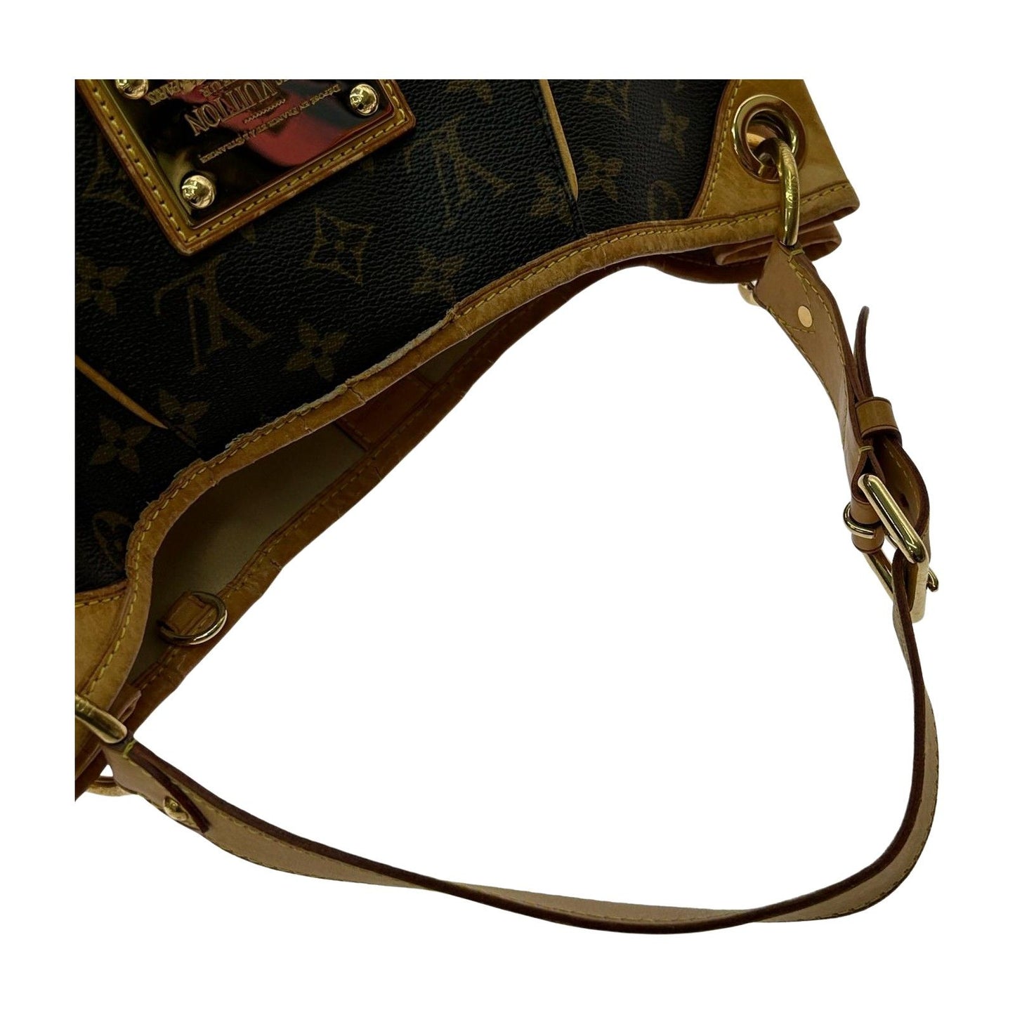 Louis Vuitton Monogram Galliera PM Tote Bag M56382 Brown