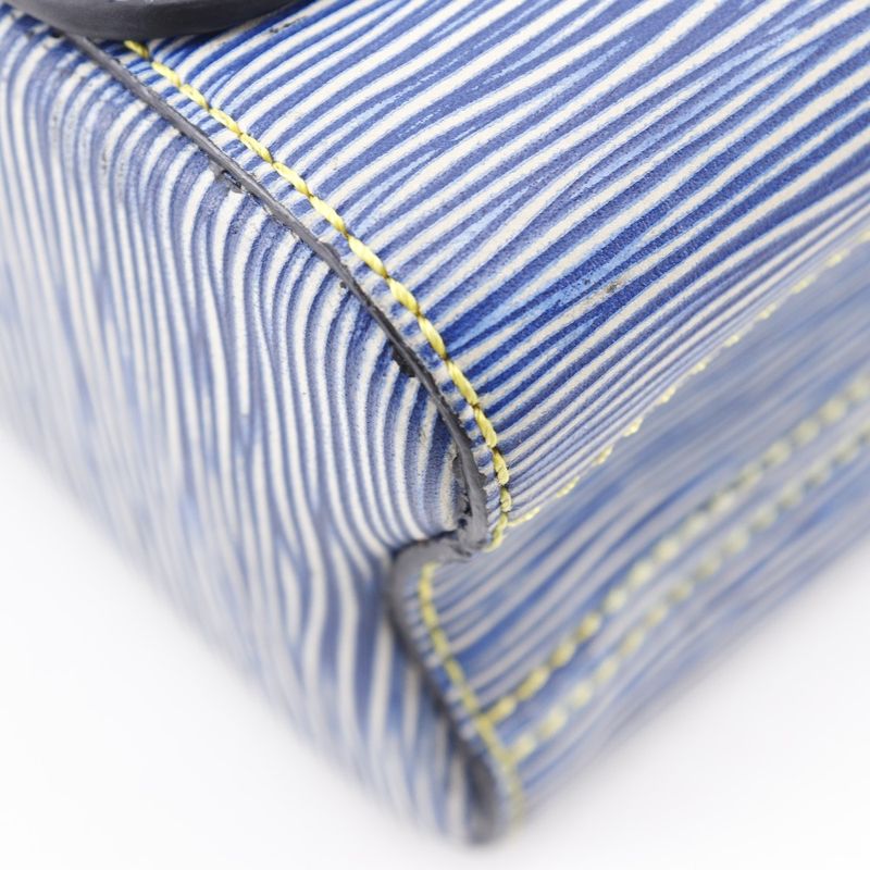 Louis Vuitton Twist MM M50271 Epi Leather Epi Denim Women's Shoulder Bag