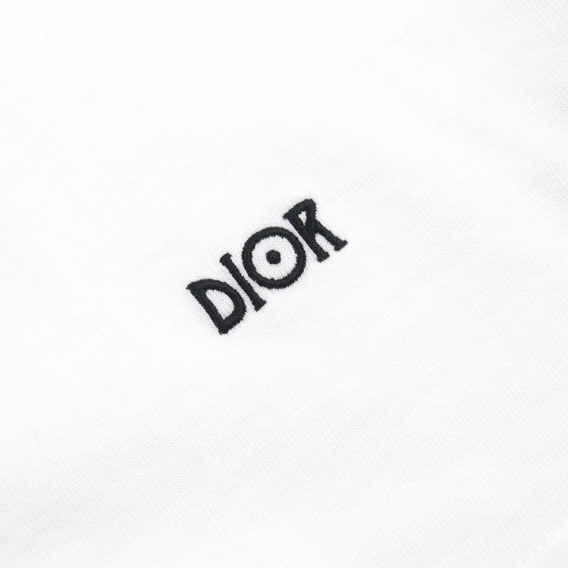 DIOR Homme DIOR Homme 293j673a0554 100% Cotton Oversized Short Sleeve T-shirt