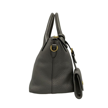 Prada Handbag - 1ba111 Dark Grey Leather