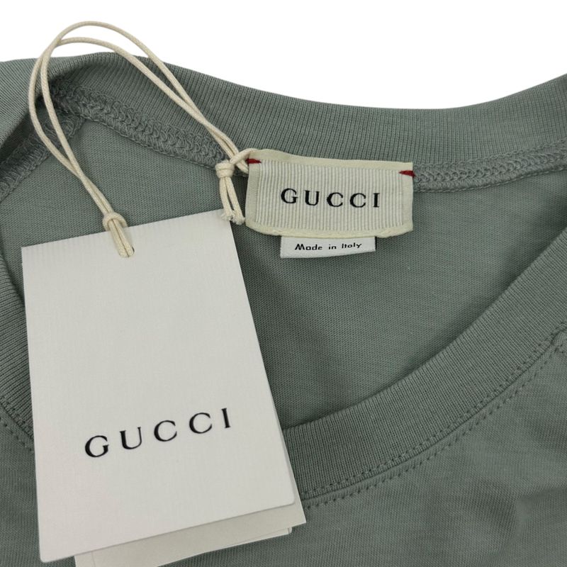 Gucci Guccheese Monster Print T-Shirt in Meyerkat Mouse Print T-Shirt 575094