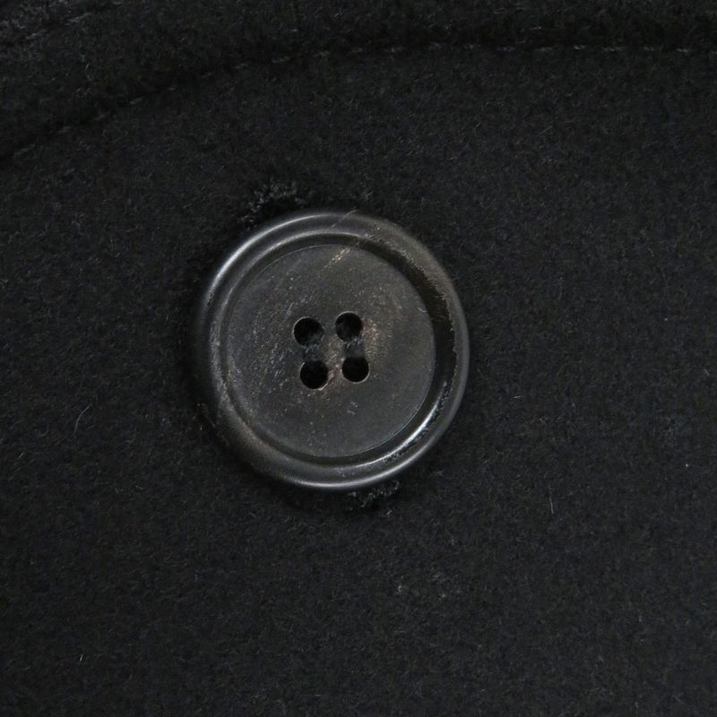 DIOR Homme DIOR Homme 9h313180035 Wool Wrapped Coat Chester Coat Black 44 Made