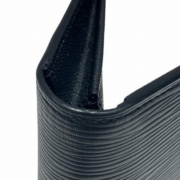 Louis Vuitton Epi Portefeuille Brazza M60622 Noir Black Long Wallet Bifold
