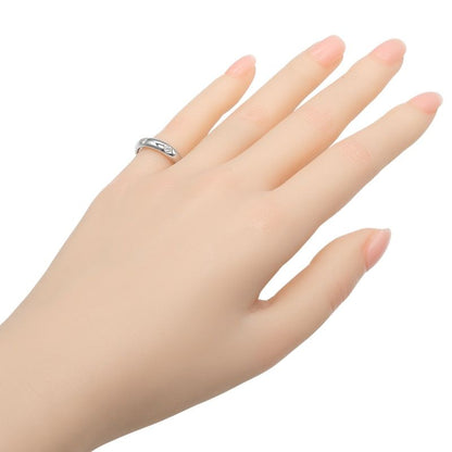 Cartier Stella 18kwhite Gold With Diamonds #8.5 Ladies 4.62g Ring