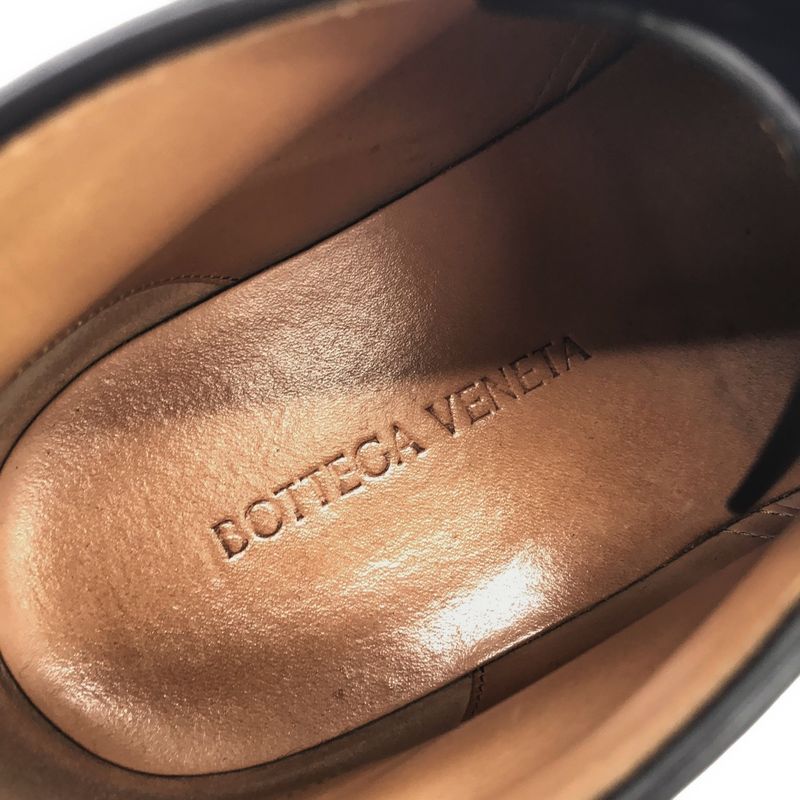 Bottega Veneta the Bounce Leather Ankle Boots Black 37