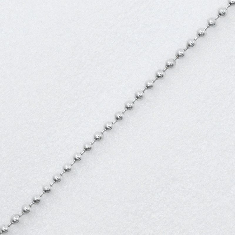 Tiffany & Co Roman Cross Ball Chain Silver 925 Ladies 13.9g Necklace