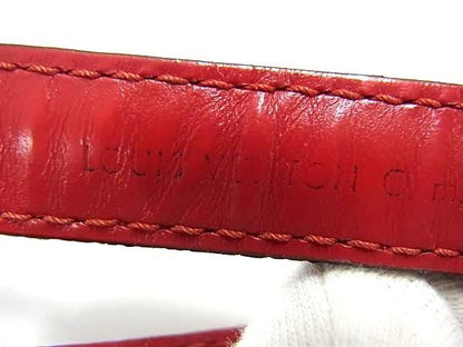 Louis Vuitton Leather Shoulder Strap For Bag Crossbody Shoulder Women Men Red