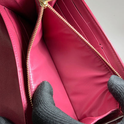 Louis Vuitton Mahina Portefeuille Iris Long Wallet M58135 Red