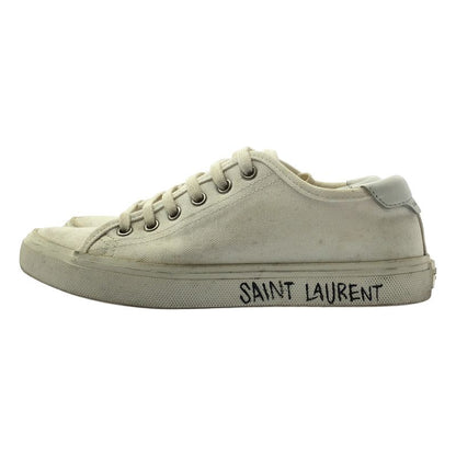 Saint Laurent Paris - Malibu Low Cut Sneakers - 35 - White - Women's