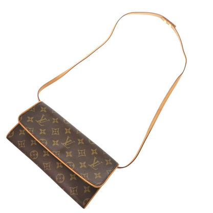 Louis Vuitton Pochette Twin GM Monogram M51852 Shoulder Bag LV 0505 Louis