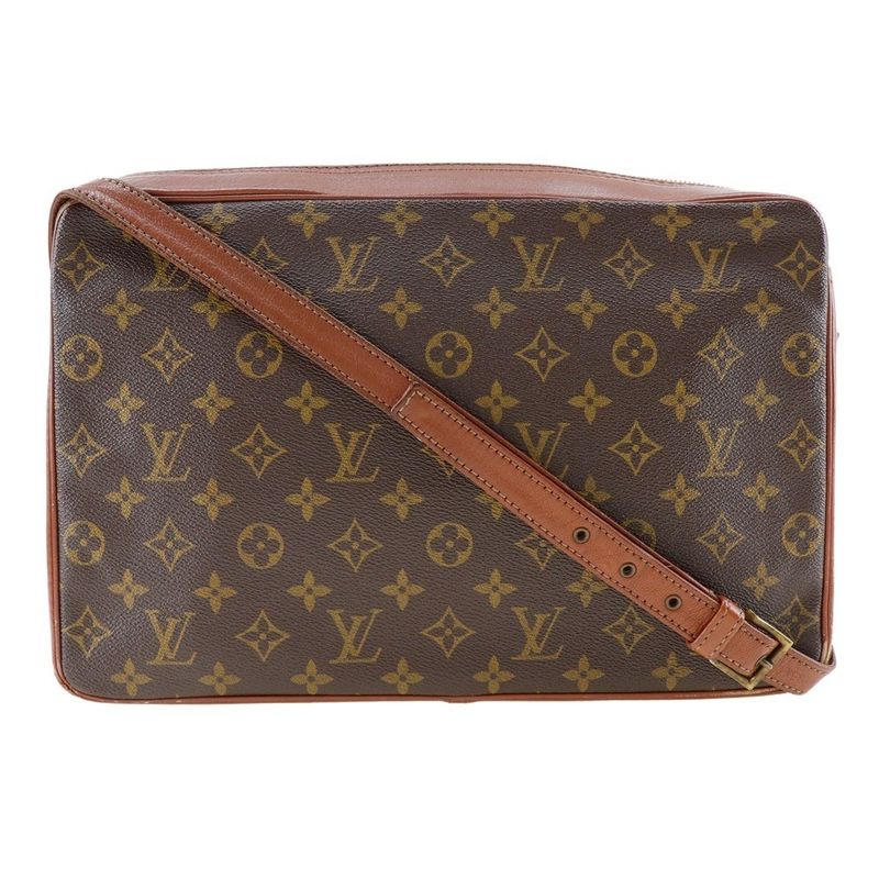Louis Vuitton Sac Bandoliere 35 M51362 Monogram Canvas Unisex Shoulder Bag