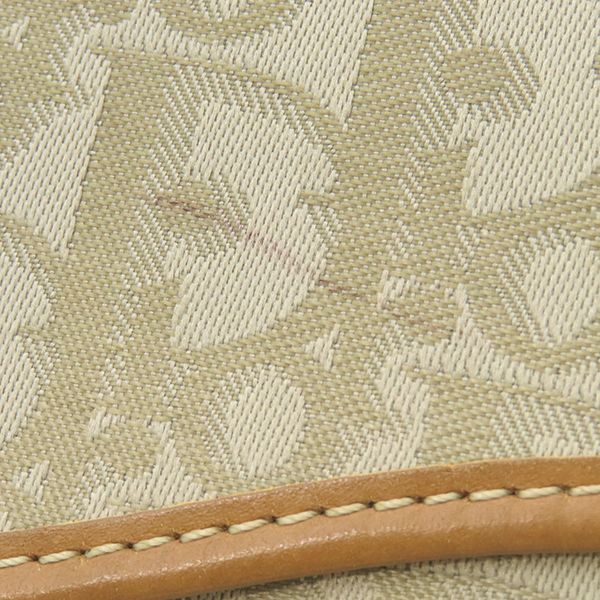 Christian Dior 2way Bag Trotter 2way Handbag Canvas Leather Beige Gold Hardware