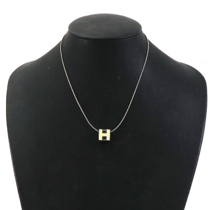 Hermes Necklace H Cube Caged Ash