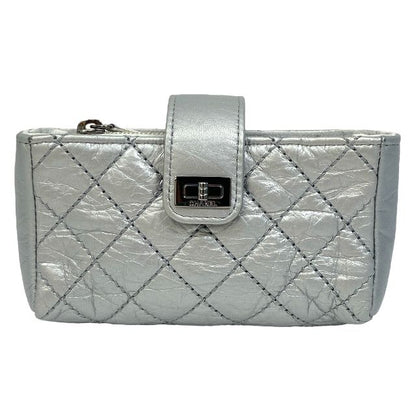 Chanel 255 Matelasse Mini Pouch Multi Pouch Cosmetic Pouch Coin Case Quilted