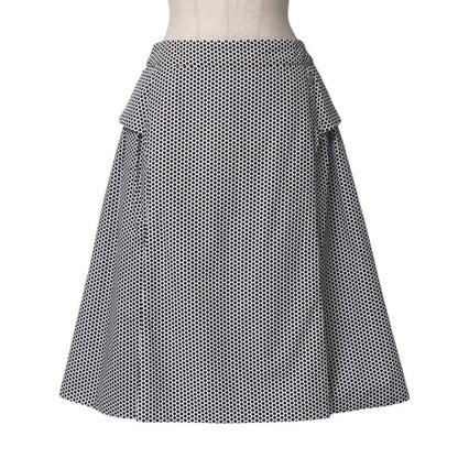 Chanel Setup Size 38 P60 CC Logo Coco Mark Button Short Sleeves Blouse Full