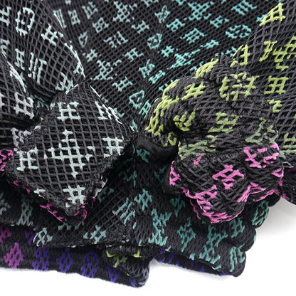 Louis Vuitton Gradient Monogram Mesh Blouson 46 Black