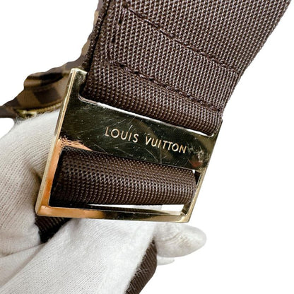 Louis Vuitton N51994 Damier Waist Pouch Geronimos Body Bag Louis Vuitton Ebène