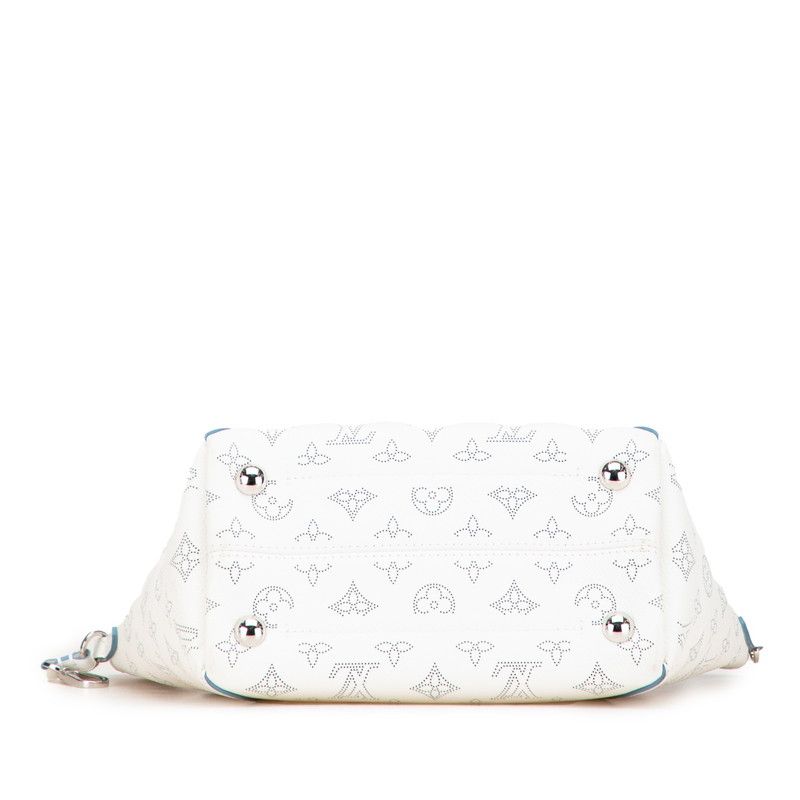 Louis Vuitton Mahina Hina PM Handbag Shoulder Bag 2WAY M56199 Snow White Blue